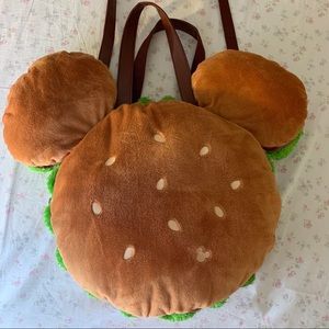 Tokyo Disney Exclusive Mickey Hamburger Purse